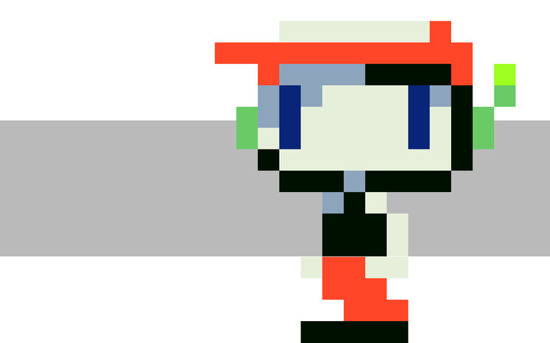 pixel art character design