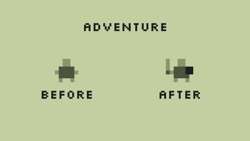Pixel Art Character — Green, Minimalist, Pixel Art