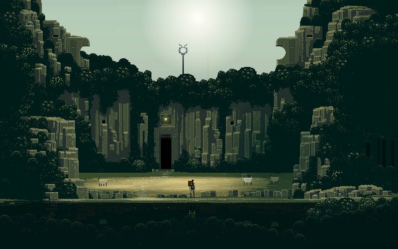 Pixel Art Character — Green