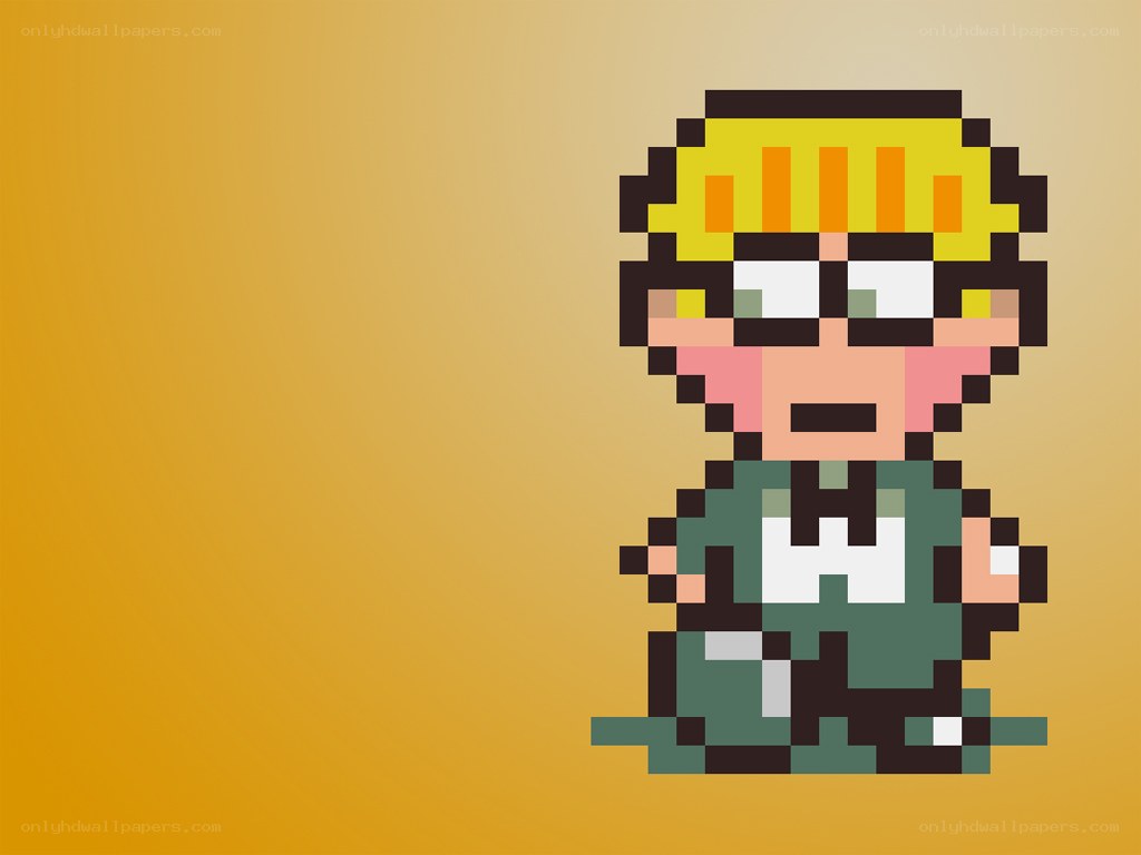pixel art character portrait