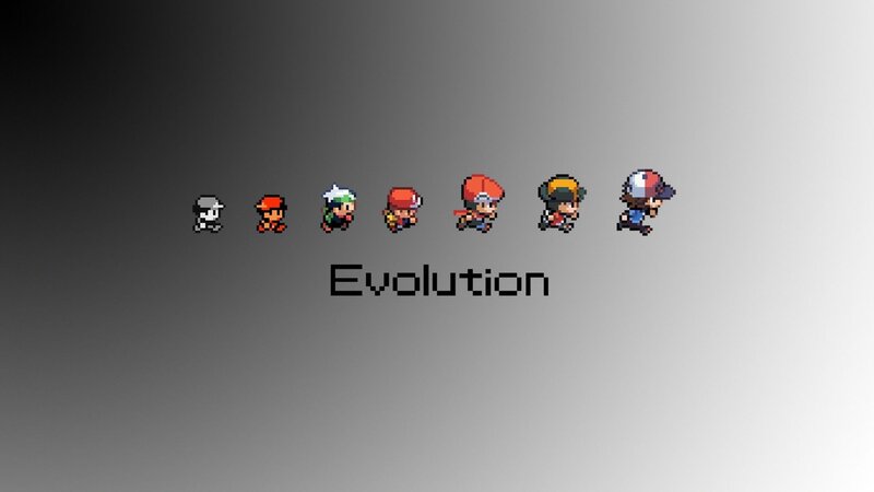 Pixel Art Characters — Gray
