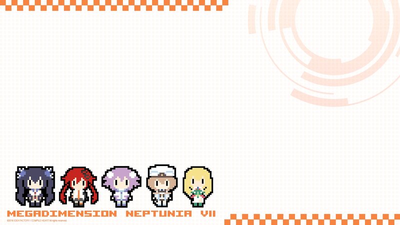 Pixel Art Characters — White