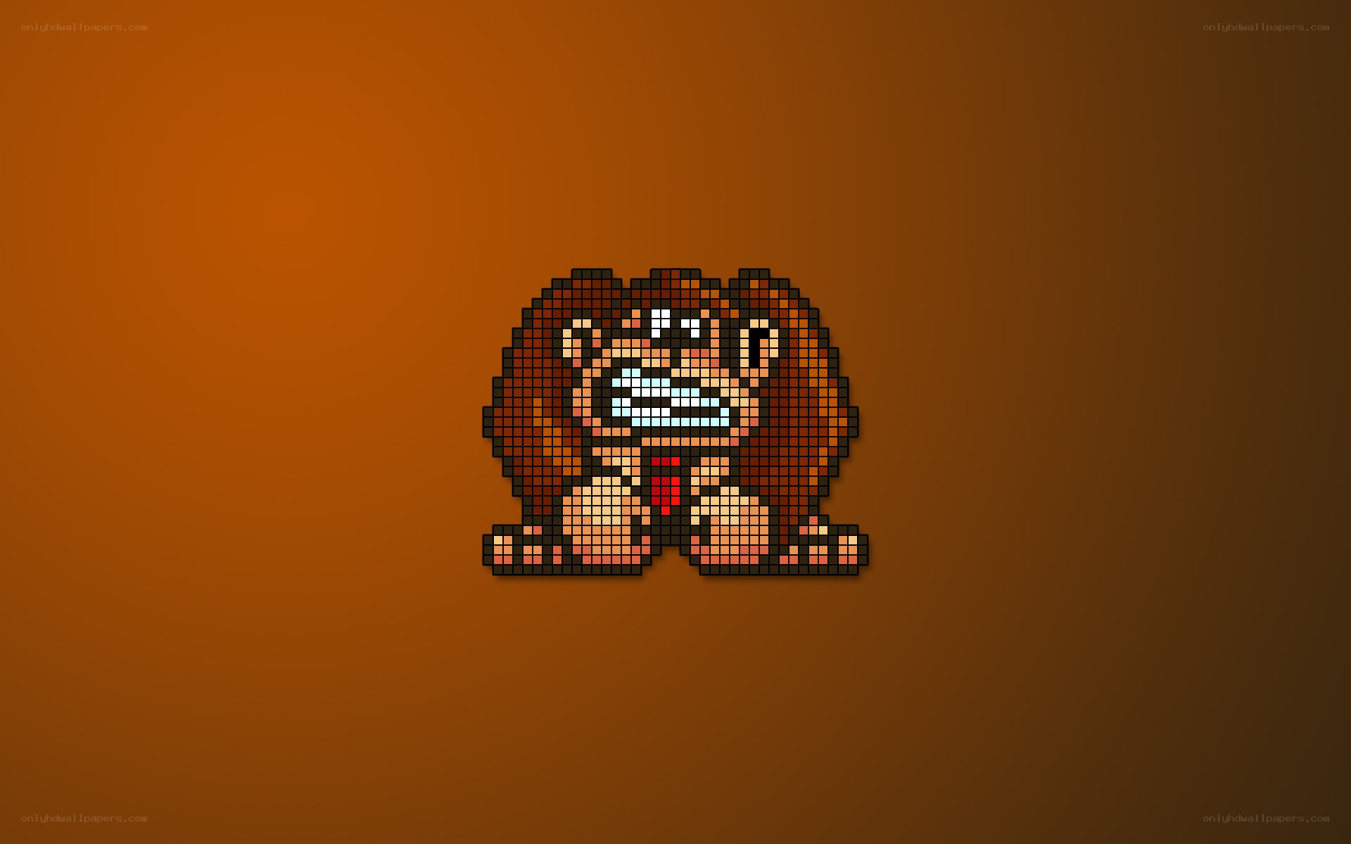 pixel art donkey kong