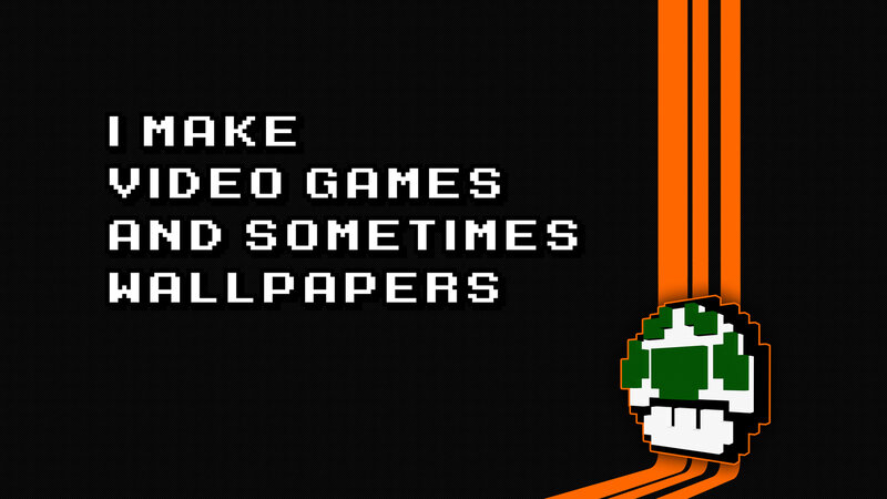pixel art game developer wallpaper