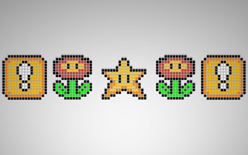 pixel art game icons