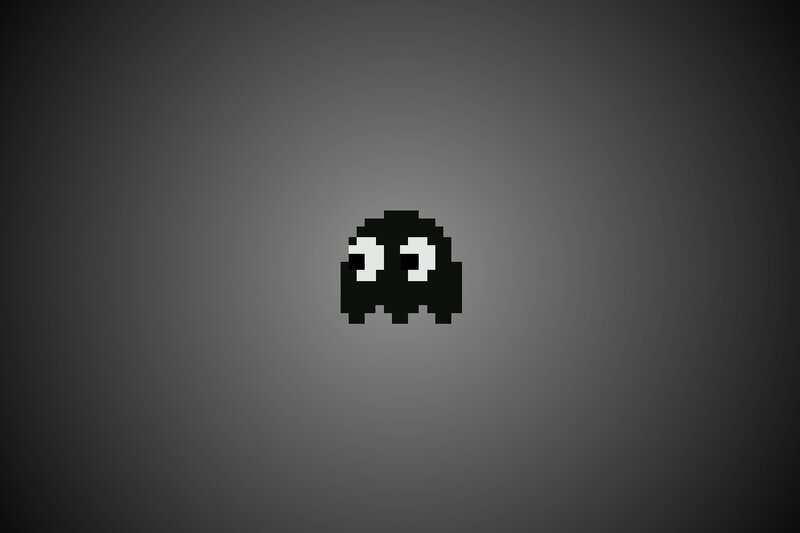 pixel art ghost character