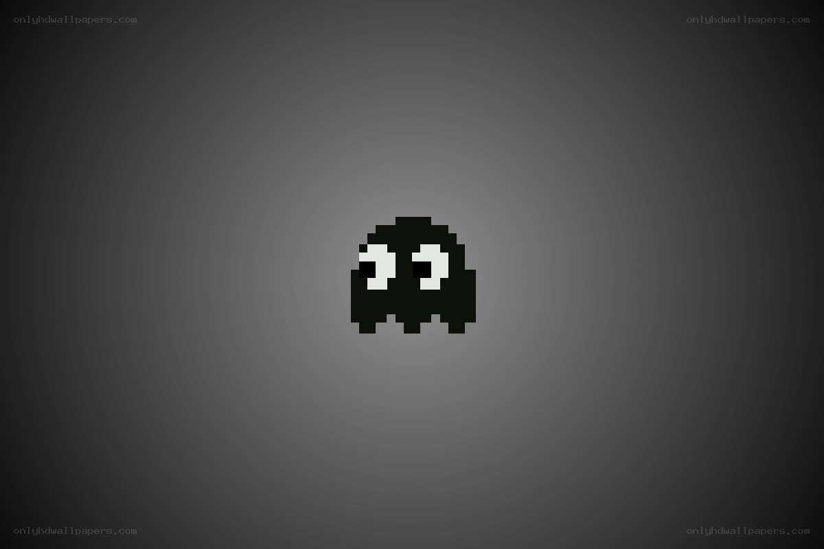 pixel art ghost character