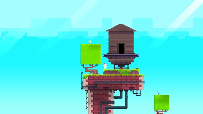 Pixel Art House Platform