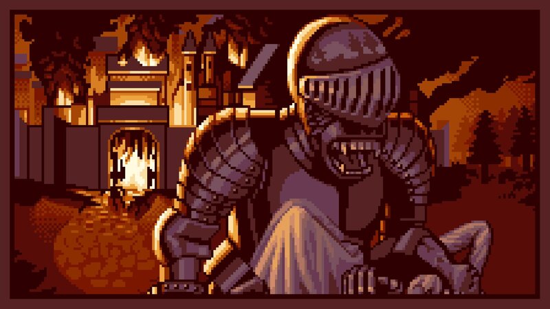 Pixel Art Knight