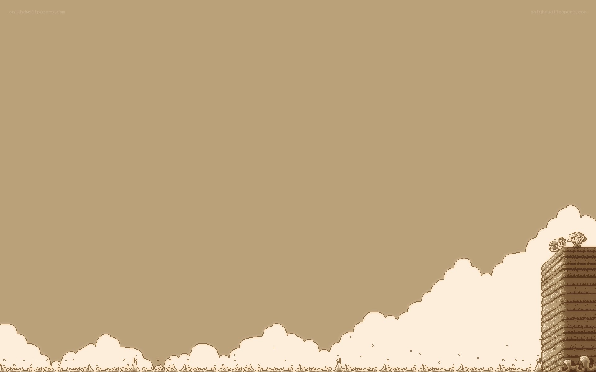 pixel art landscape scene