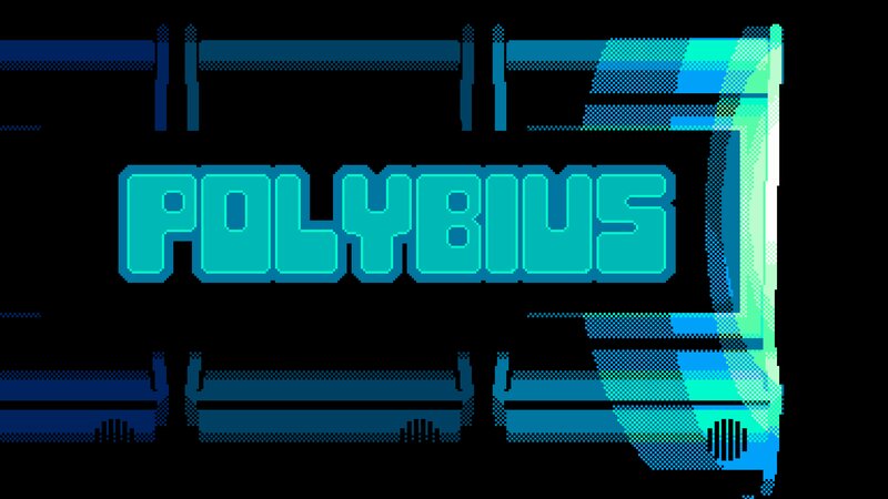 Pixel Art Logo — Blue