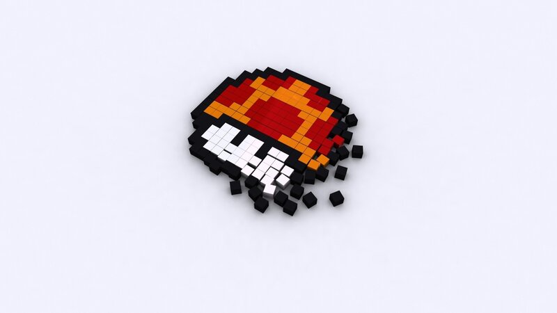 pixel art mushroom icon