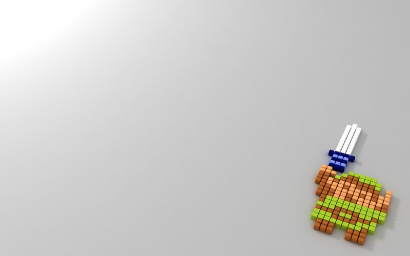 pixel art of a character
