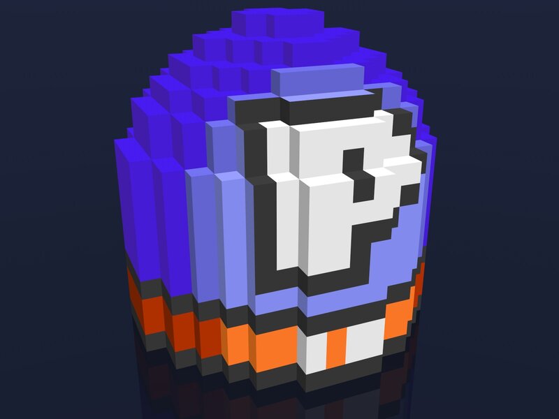 pixel art of a character