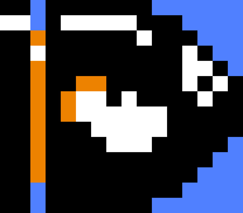 pixel art of a character