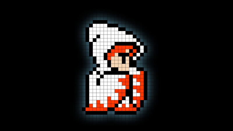 pixel art of a character