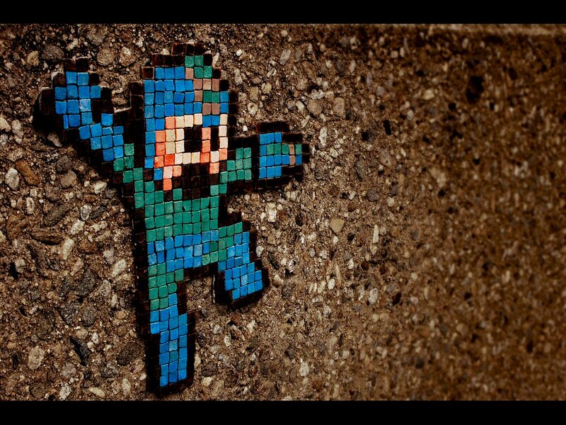 pixel art of a character