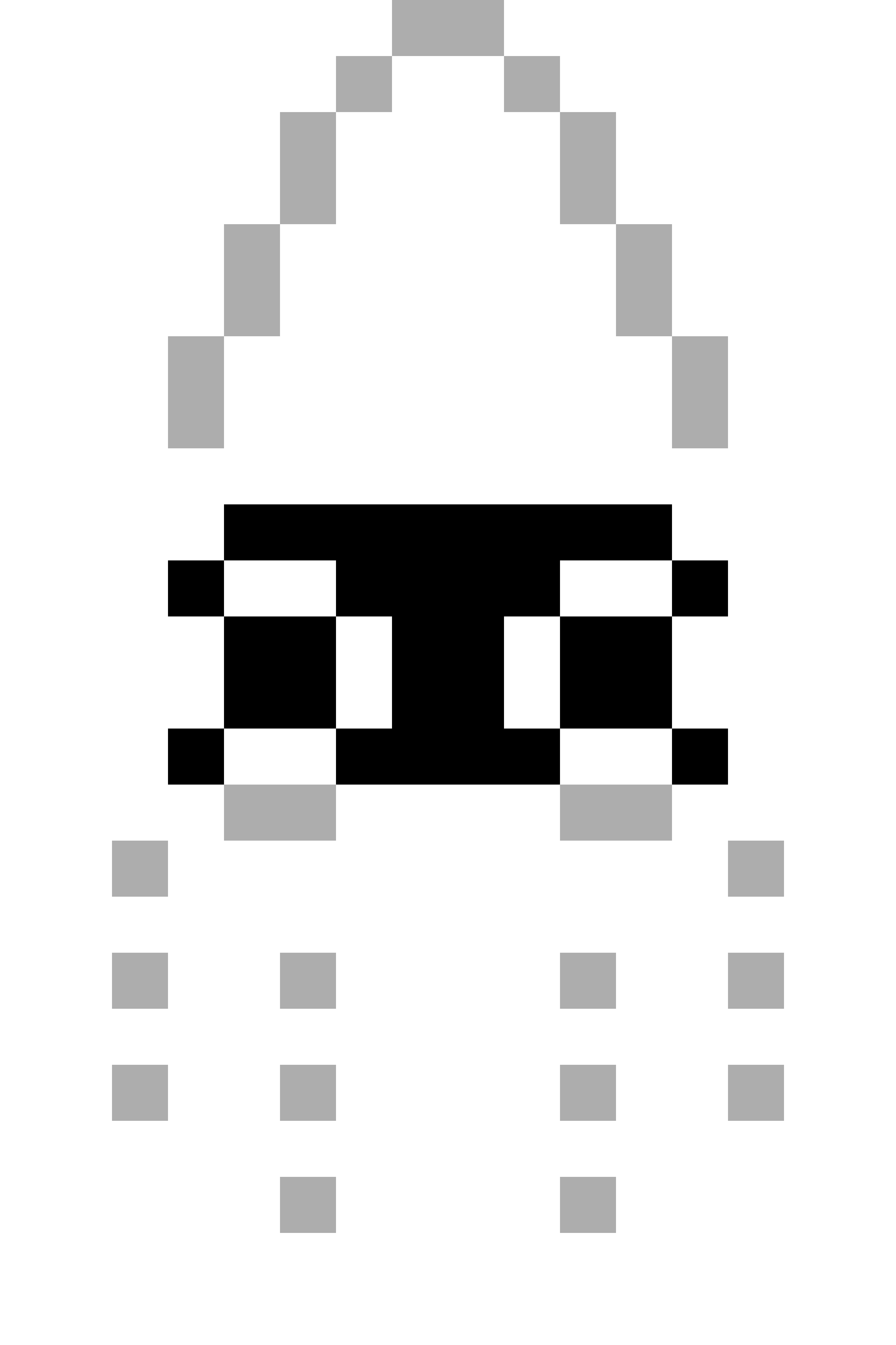 pixel art of a ghost