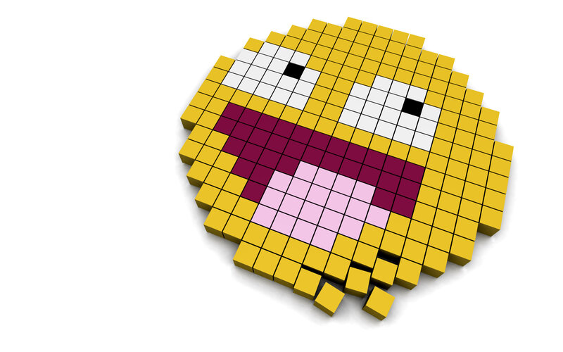 pixel art of a yellow character