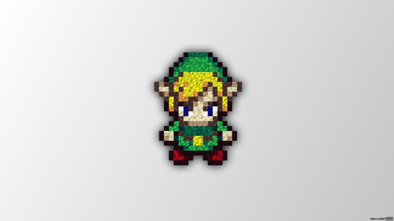 Pixel Art of Link — Green