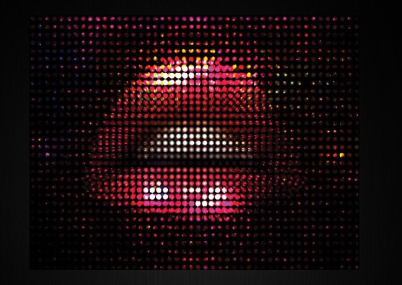 Pixel Art of Lips