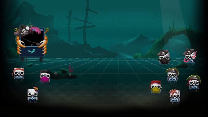 Pixel Art Pirate Characters