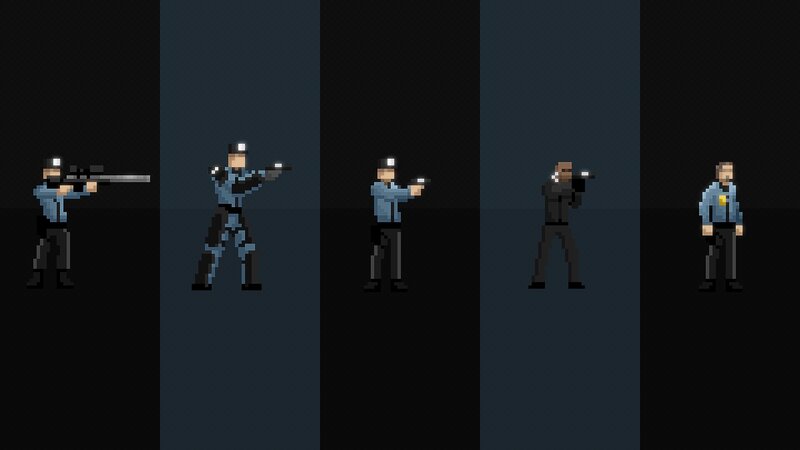 Pixel Art Soldiers