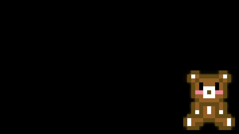 Pixel Art Teddy Bear