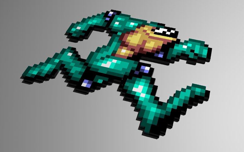 Pixel Art Turtle