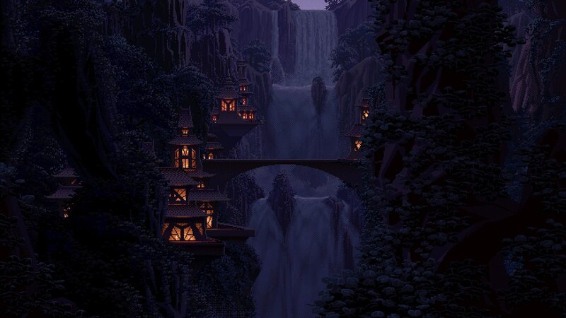 Pixel Art Village