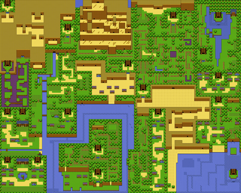 pixel art world map