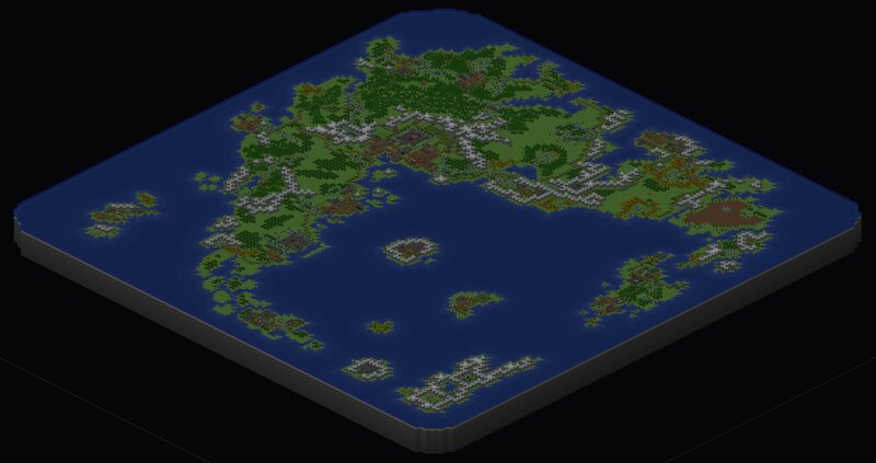 pixel art world map