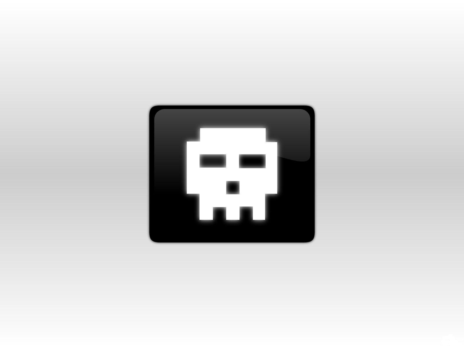 pixel skull icon