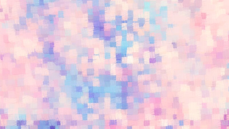 Pixelated Abstract Pattern — Pink