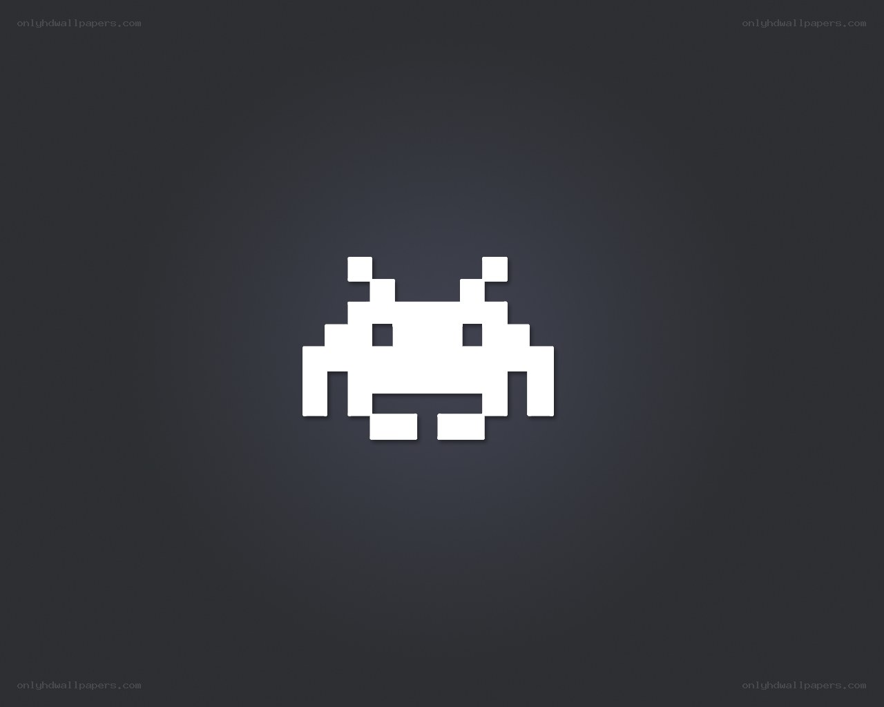 pixelated alien character