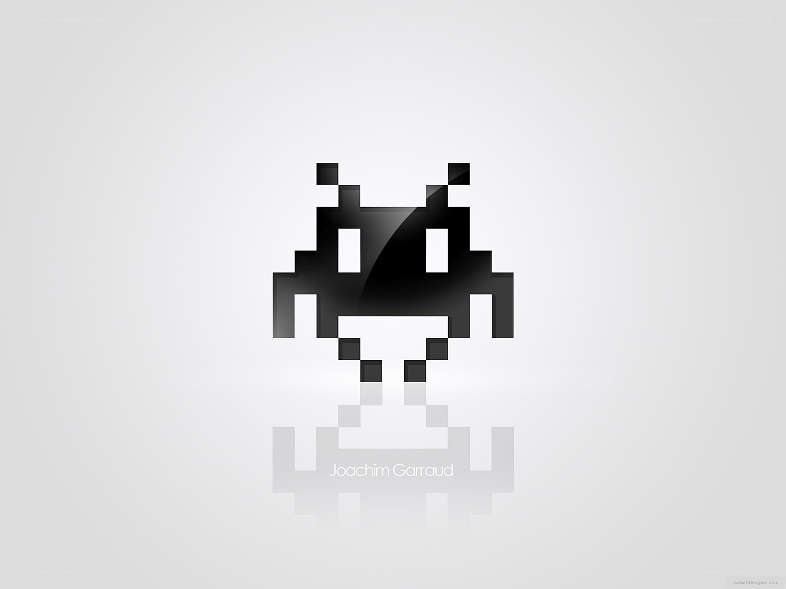 pixelated alien character