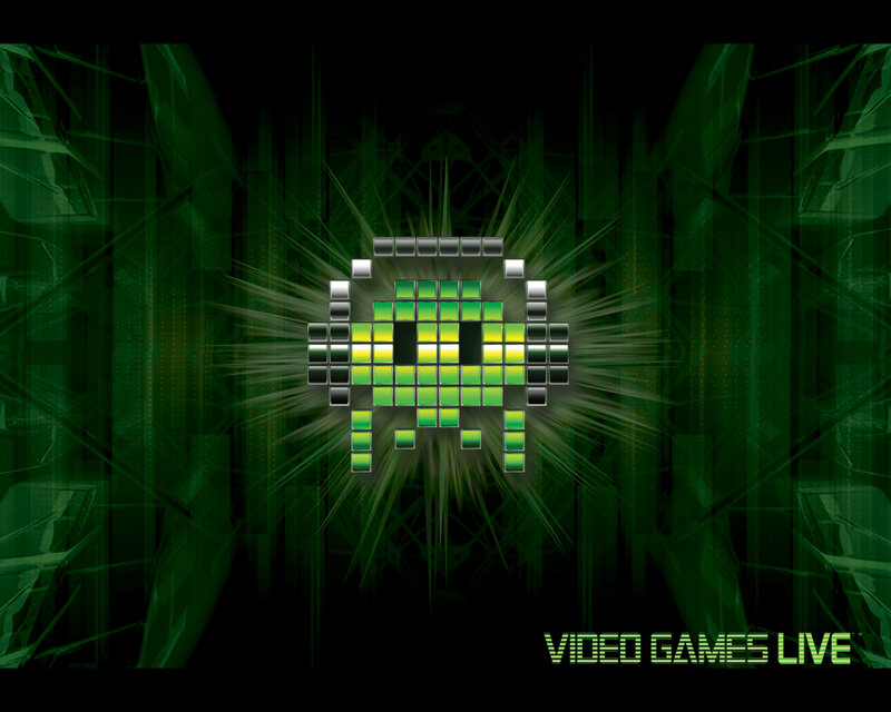 Pixelated Alien Character — Green