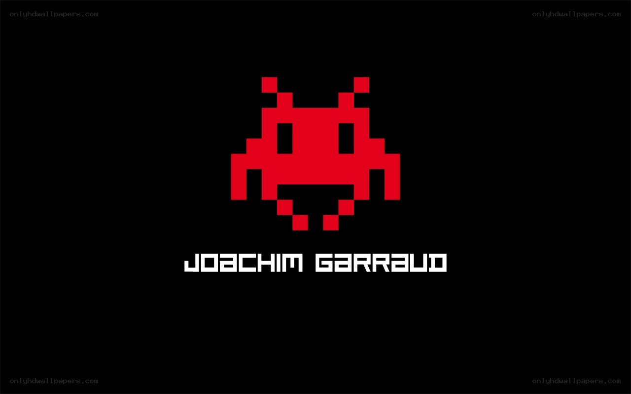 pixelated alien logo