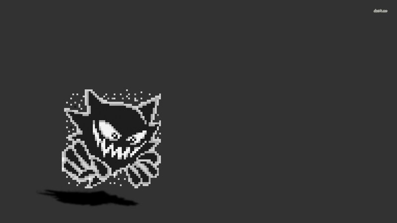 Pixelated Black Creature