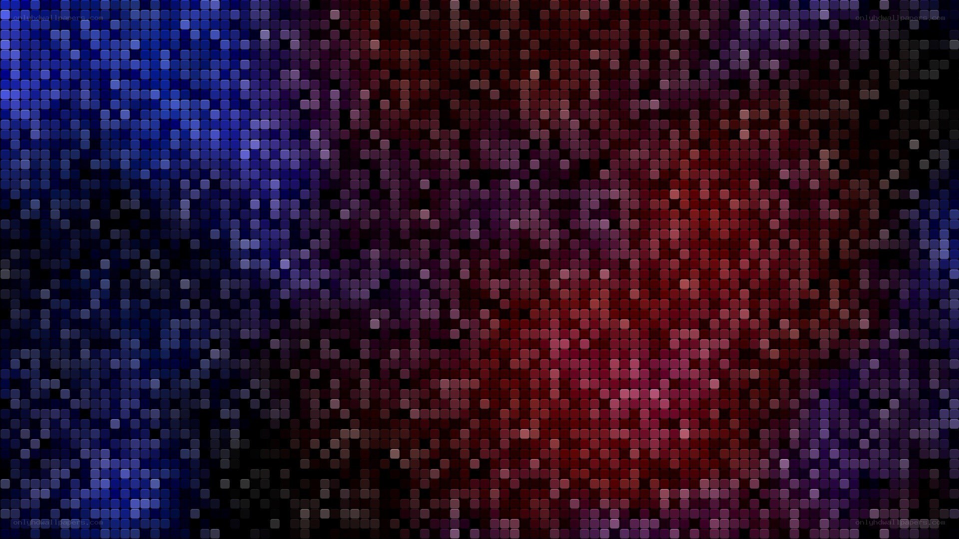 pixelated color gradient