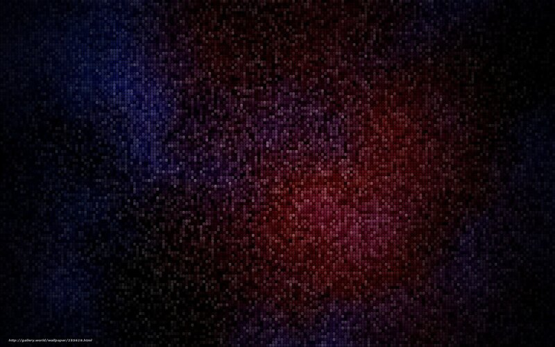 Pixelated Color Gradient — Blue