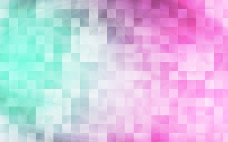 Pixelated Color Gradient — Pink