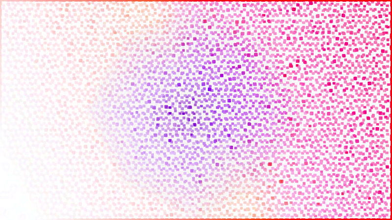 Pixelated Color Pattern — Pink