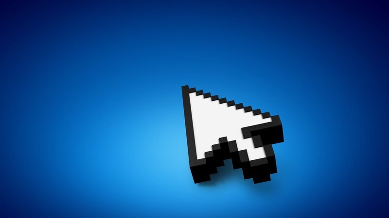 Pixelated Cursor Arrow