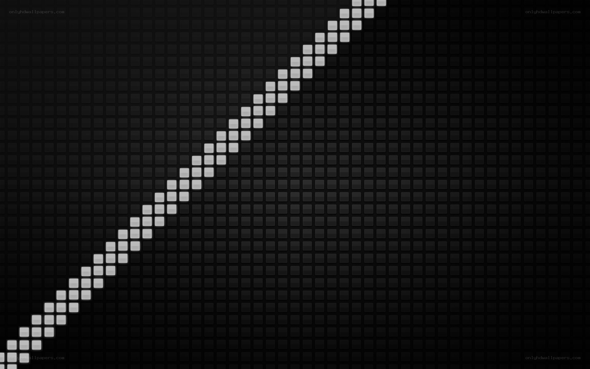 pixelated diagonal line pattern