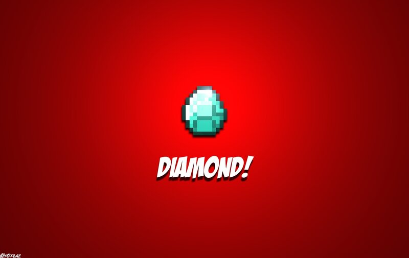 Pixelated Diamond — Red