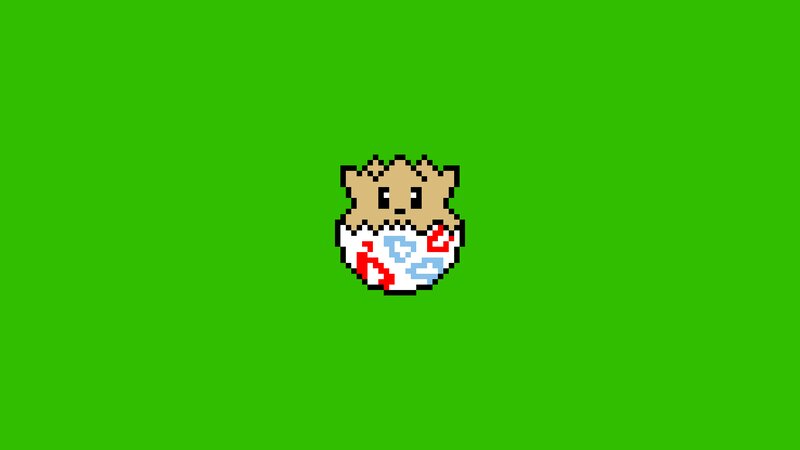 Pixelated Egg Hatching