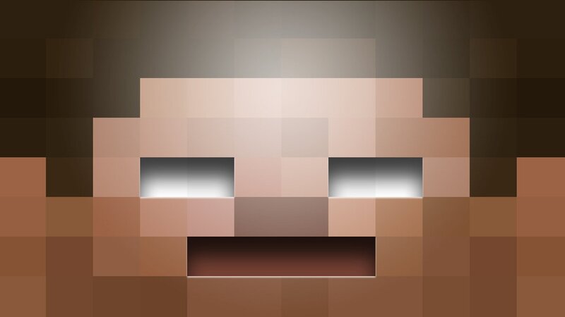 Pixelated Face — Brown