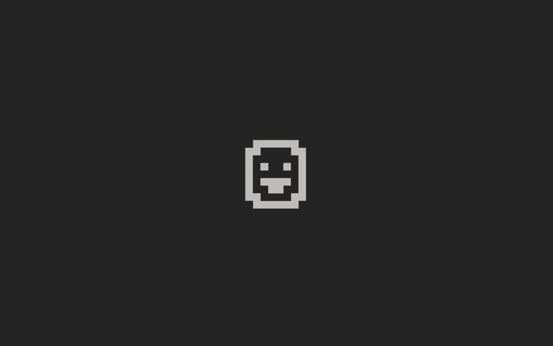 pixelated face icon