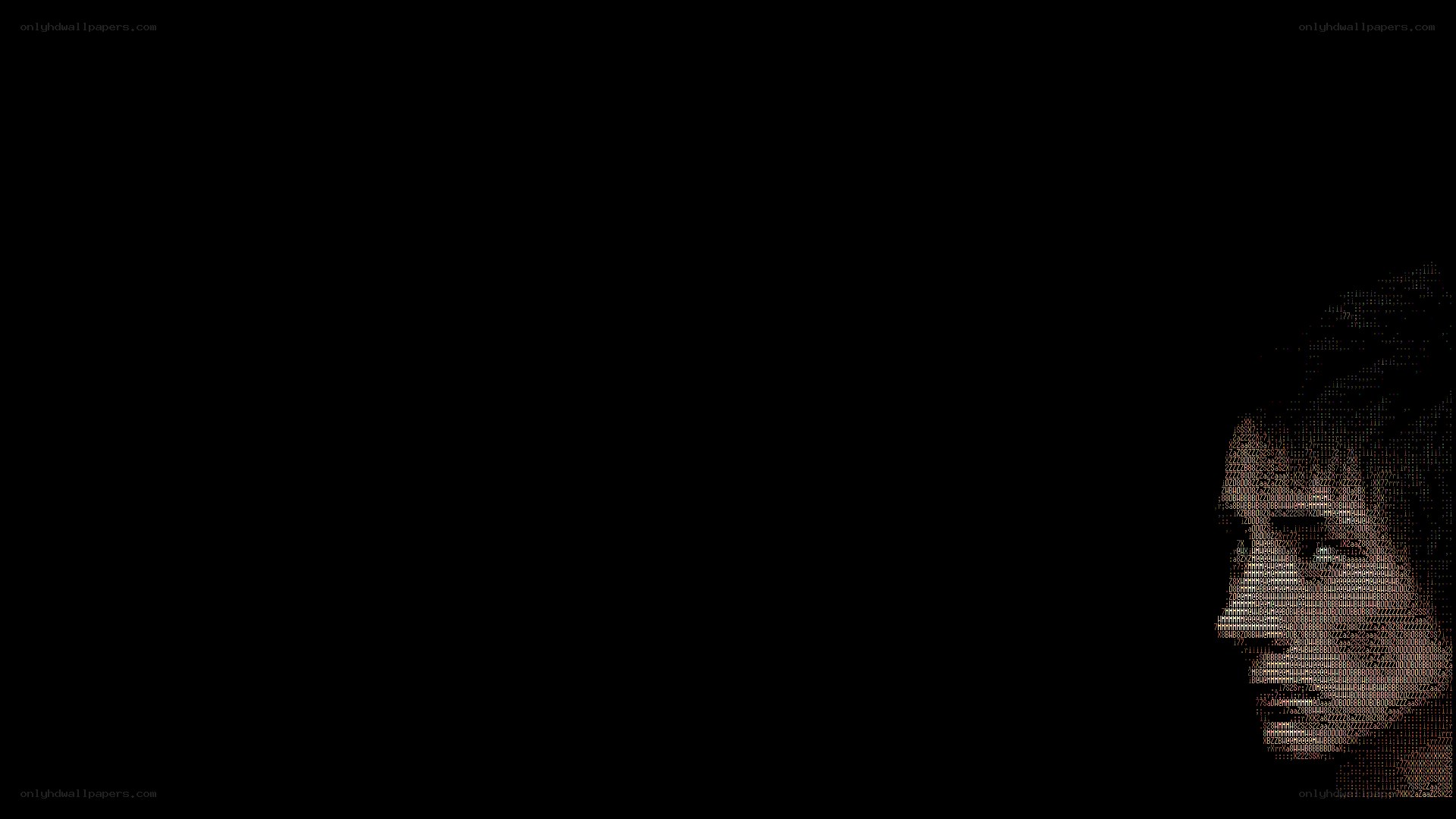 pixelated face in darkness